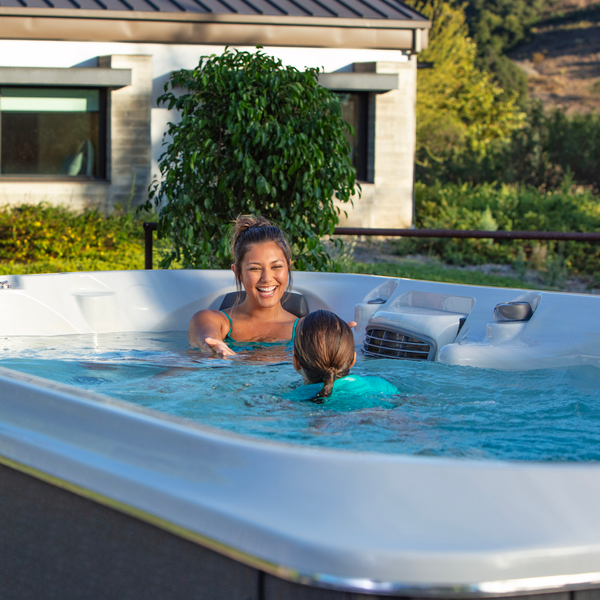 Dive Into Fitness with an endless pool or swim spa